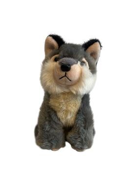 Wildlife Artists Plush Wolf Gray 7”
